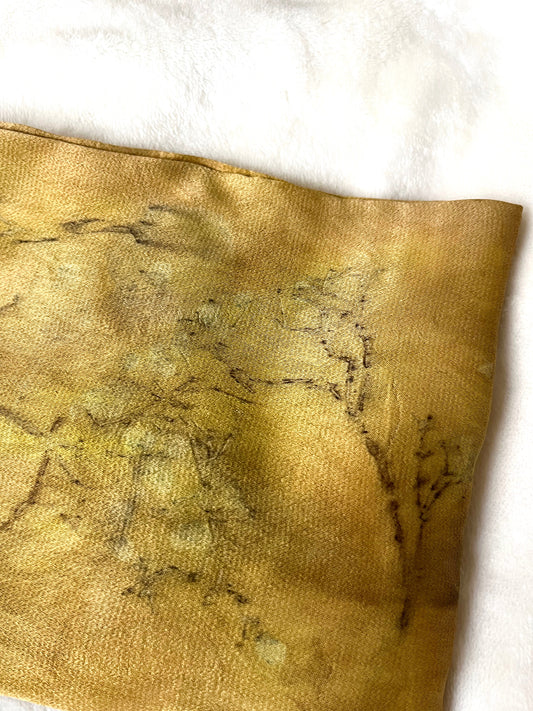 Golden Growth Eye Pillow