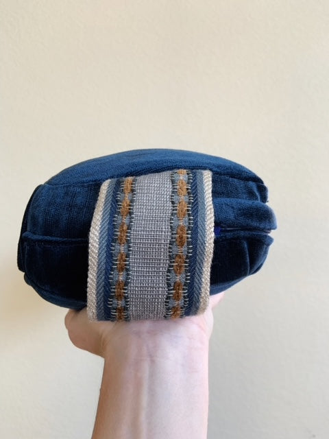 Mindful Blue Narrow Bolster